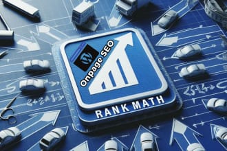 do wordpress onpage seo with rankmath and related keyword research