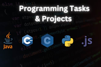 do java python c cpp programming, coding projects and games