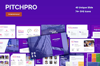 create powerpoint presentation design pitch deck redesign canva or google slides