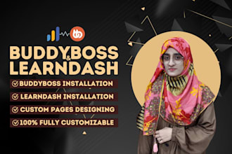 create buddyboss lms or learndash website