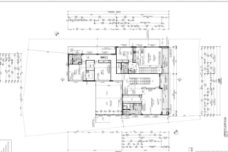 provide architect, draftsman service for 2d floor plan and commercial blueprints