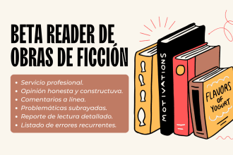 beta reader en español, informes detallados y exhaustivos