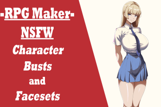 draw nsfw rpg maker character busts and facesets