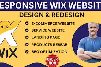 wix ecommerce wix website design wix website redesign business website