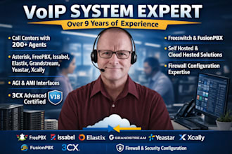 provide voip consultancy, freepbx installation simple and advanced