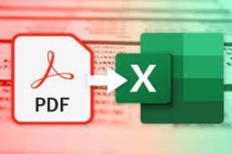 convert pdf to excel or word or CSV accurately