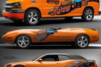 make eye catching your car and vehicle wrap design