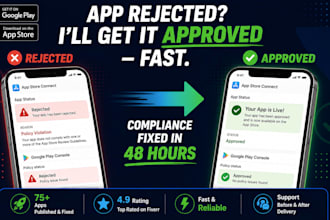 do app store and play store submission and compliance fixes