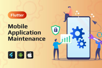 provide flutter app maintenance with upgrades and migrations