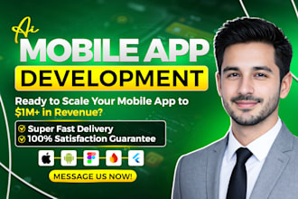 do mobile app development flutter app ios android app with ai integration