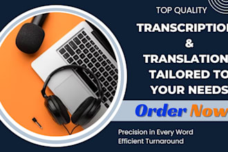 audio and video transcription for notes and interviews