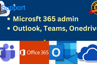 setup and fix microsoft 365, outlook, teams, onedrive