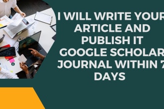 publish and index your article in google scholar journal
