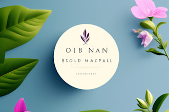 design a custom botanical logo and brand identity