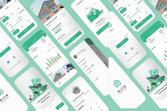 do mobile app UI UX design or website UI UX design in figma