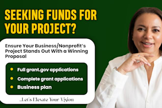 do grant research, grant writing, grant proposal, apply for grant