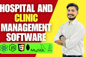 build custom hospital, clinic management software for automation