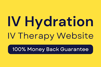 develop iv hydration website mobile iv hydration website iv therapy website