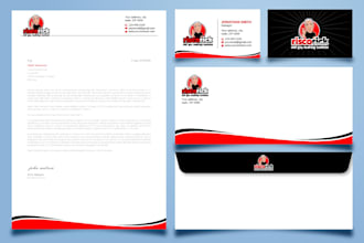do modern business cards, letterheads, and stationery items