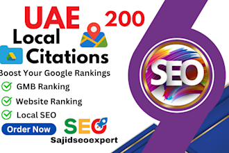 do top uae local citation or business listing directories or local SEO