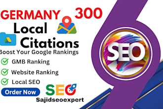 do top germany local citation or business listing and local SEO