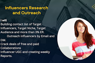 do influencers research and outreach instagram influencers