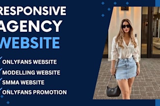 build onlyfans agency, beauty, smma, onlyfans modelling wordpress website