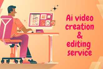 professional ai video creation and editing service
