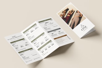 design a brochure, booklet or catalog