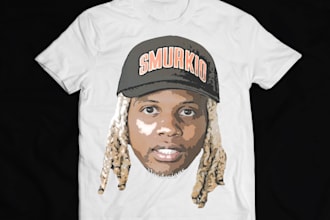 create streetwear design or illustration for merch