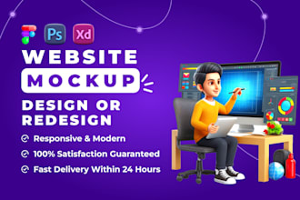 create figma mockup ui ux creative website design