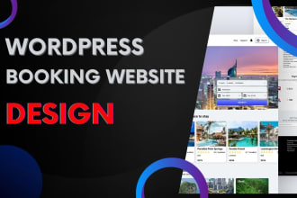 build wordpress hotel or travel or rental or appointment booking website