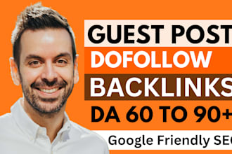do high authority guest post with dofollow  backlinks