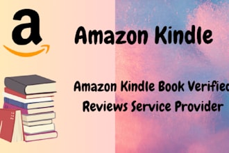give you amazon kindle book or ebook read and review