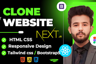 copy clone website and redesign duplicate rebuild website or landing page