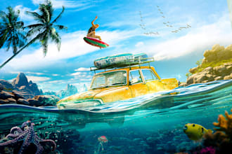 create stunning photo manipulation and surreal artwork