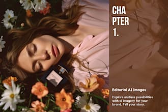 craft creative ai editorial images for your brand