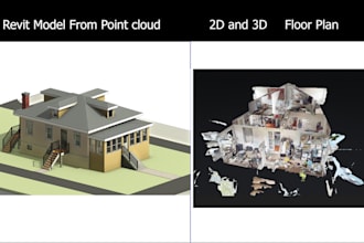 convert point cloud to revit model and dwg