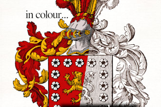 do historical looking design for your coat of arms
