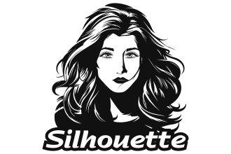draw vector silhouette, line art, stencil with fast delivery