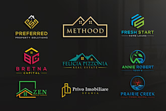 design professional real estate logo