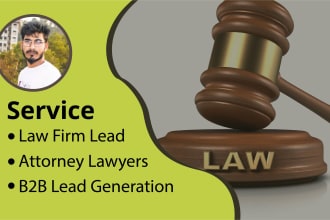 build law firm email list in USA