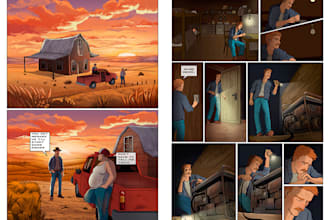 draw stunning comic pages or graphic novel illustrations
