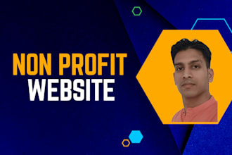build non profit website for charity, fundraising, ngo