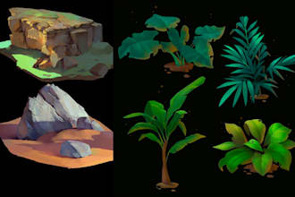 create custom 2d assets for your game or project