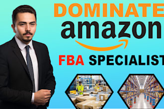 be your amazon virtual assistant for amazon fba specialist
