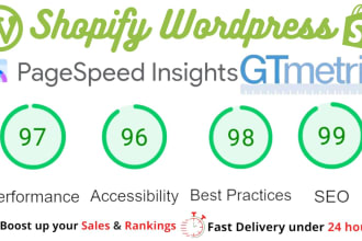 do wordpress shopify speed optimization and increase shopify page speed score