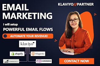 set up your klaviyo ecommerce email marketing flows and campaigns