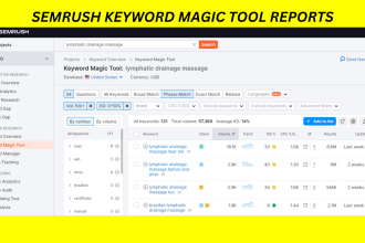 provide semrush ahrefs moz kw everywhere etc seo reports