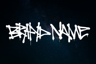 create cybertruck hand drawn logo